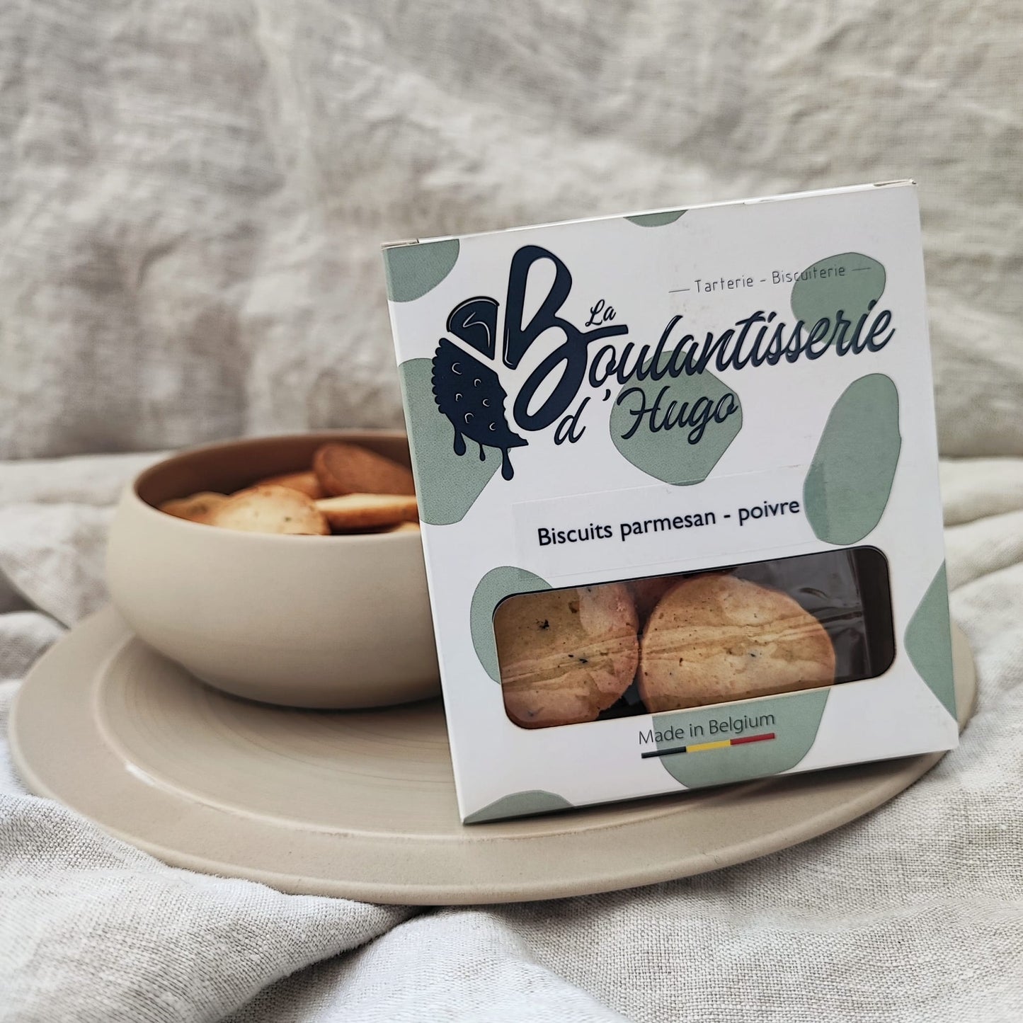 Biscuits Parmesan et Poivre (100gr)