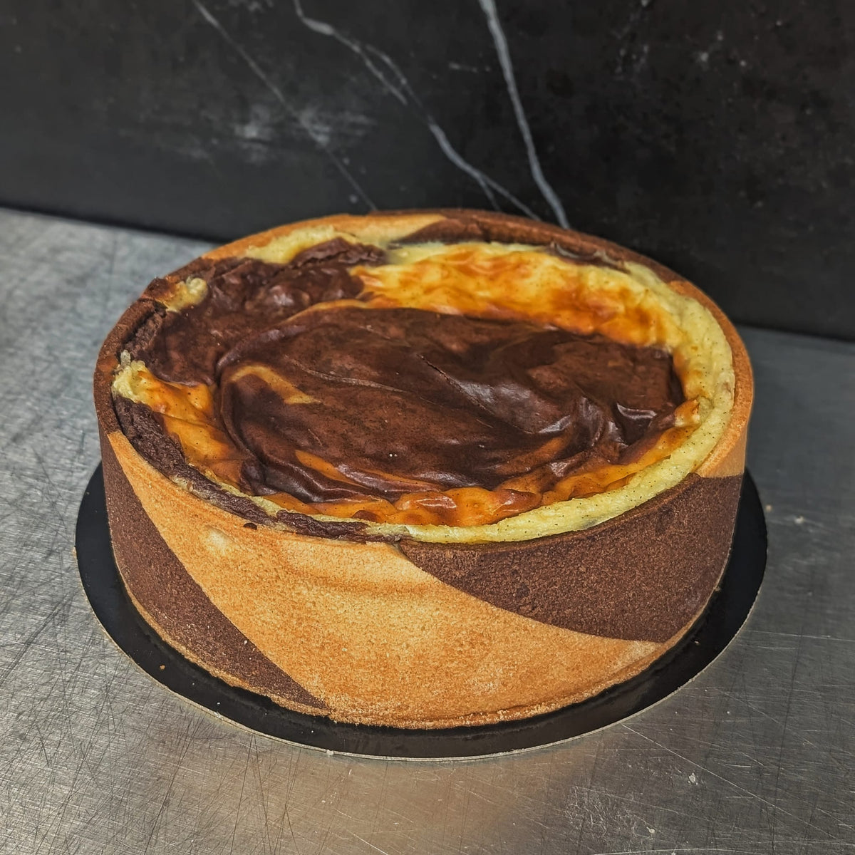 Flan marbré - 5 personnes