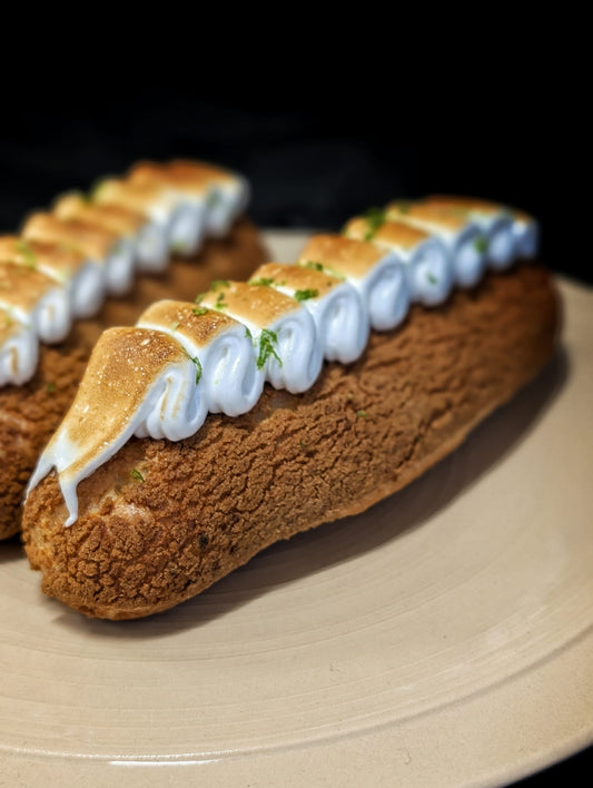 Éclair citron meringué